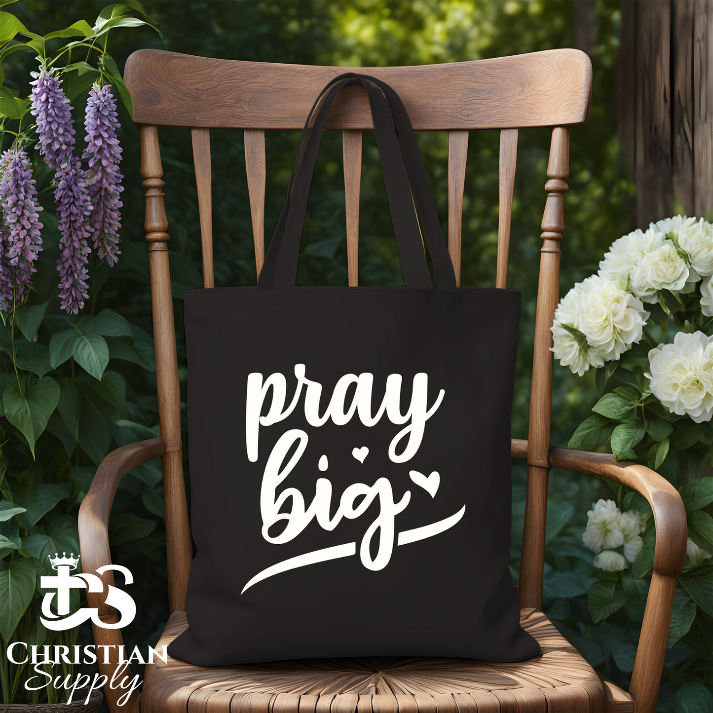 Pray Big Tote Bag - Christian Supply