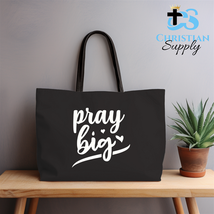 Pray Big Tote Bag - Christian Supply