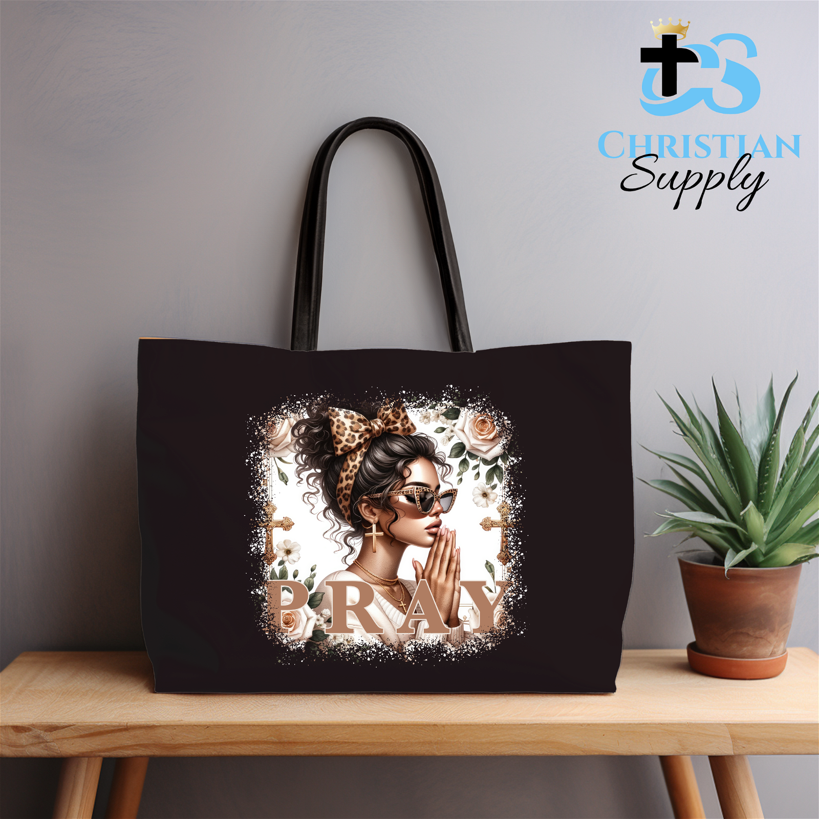 Pray Tote Bag - Christian Supply