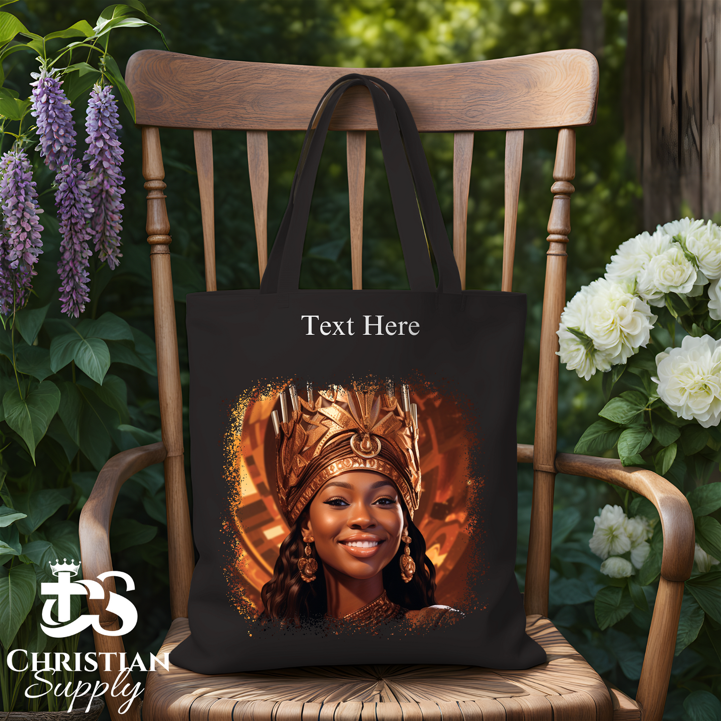 Queen 8 Tote Bag - Christian Supply