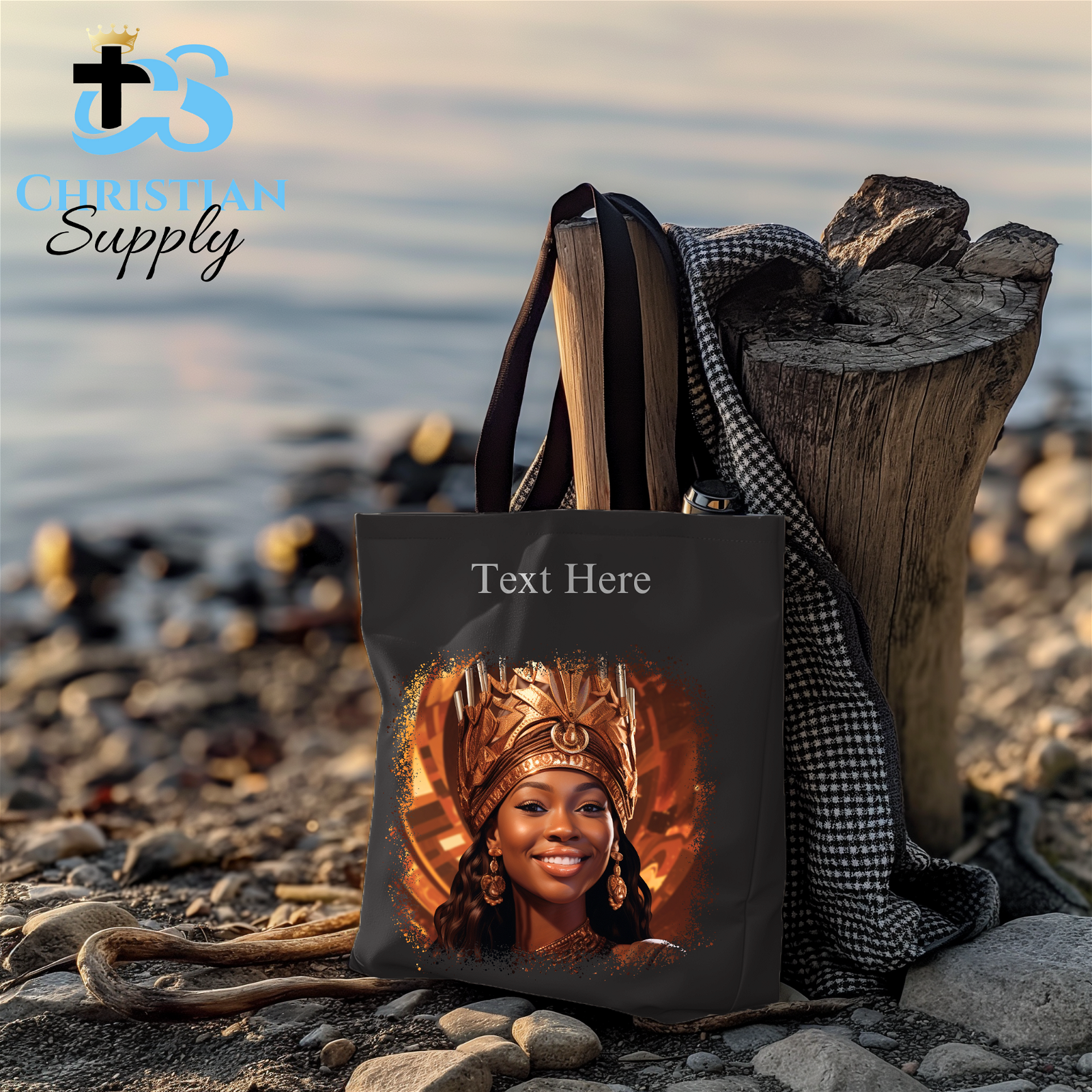 Queen 8 Tote Bag - Christian Supply