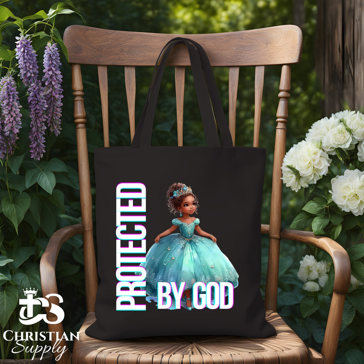 Kids Christian Princess 2 Tote Bag