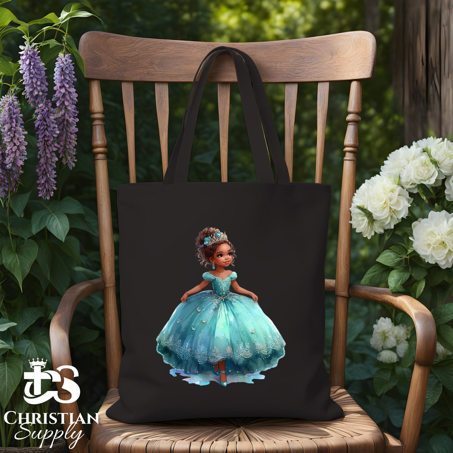 Kids Christian Princess 2 Tote Bag