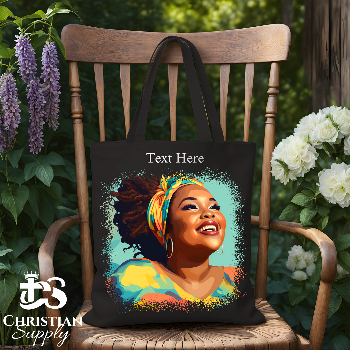 Radiant Joy Tote Bag - Christian Supply