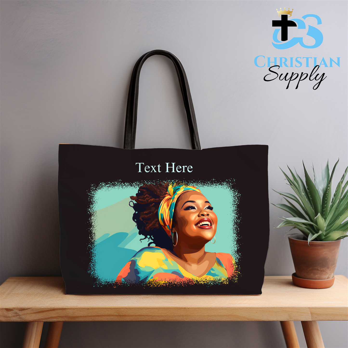 Radiant Joy Tote Bag - Christian Supply