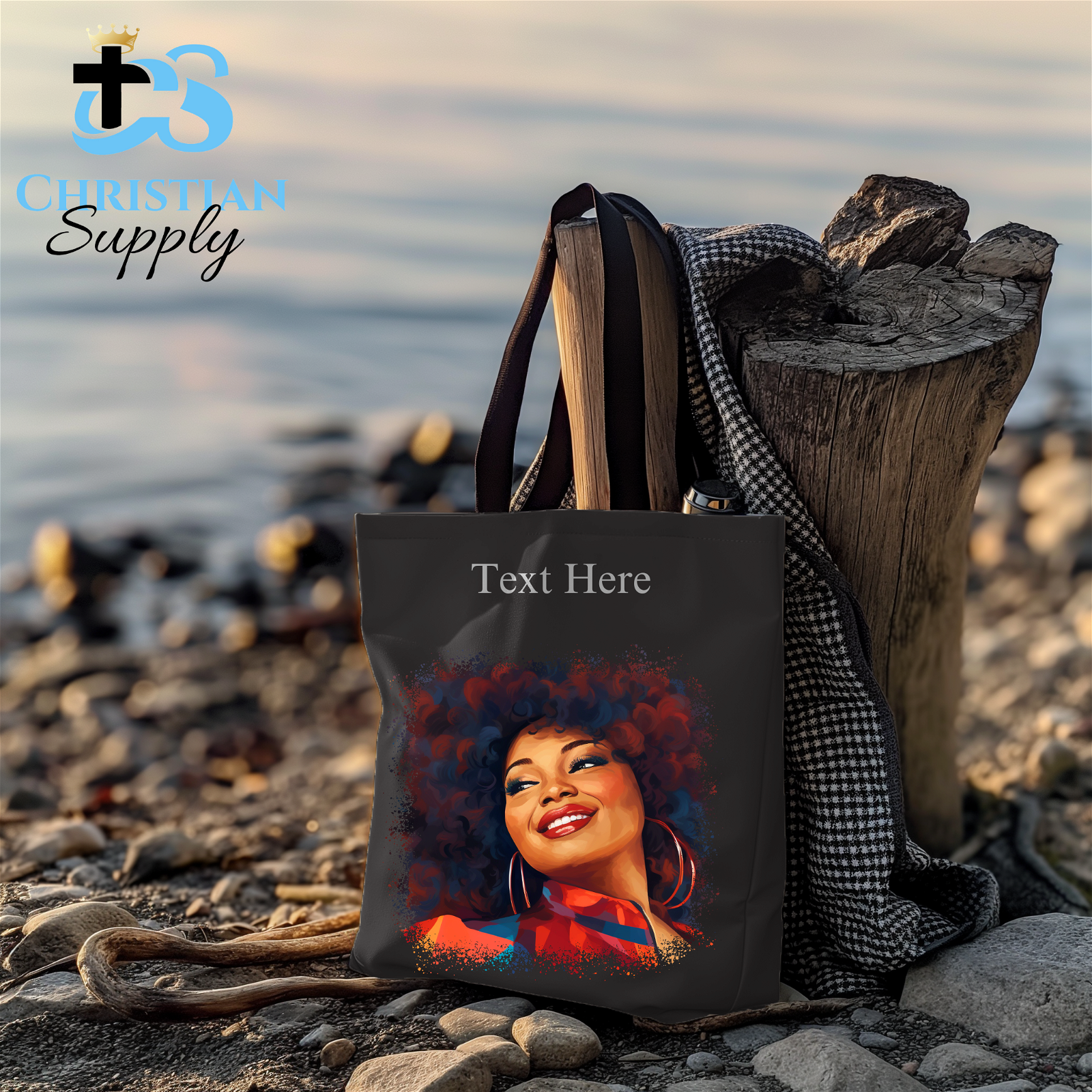 Radiant Red Tote Bag - Christian Supply