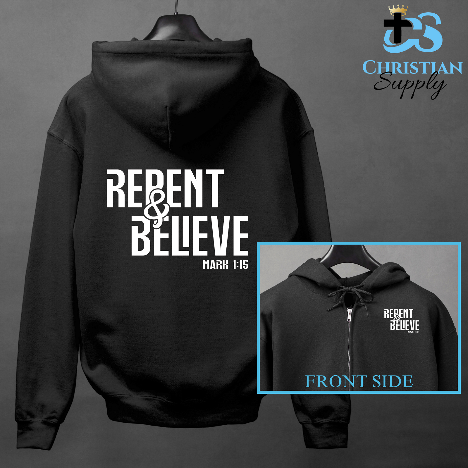 Repent & Believe Apparel - Christian Supply