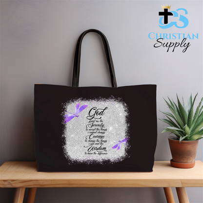 Serenity Prayer Tote Bag - Christian Supply