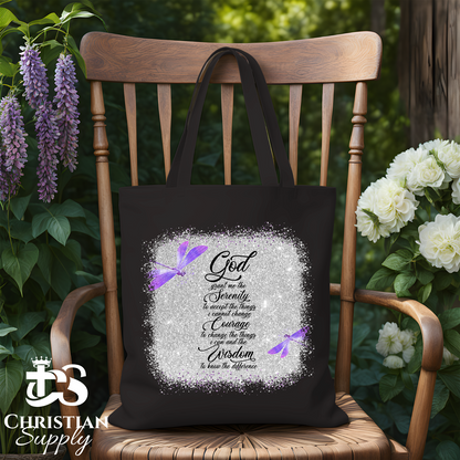 Serenity Prayer Tote Bag - Christian Supply