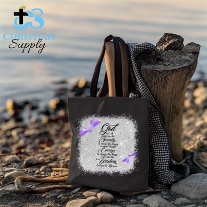 Serenity Prayer Tote Bag - Christian Supply