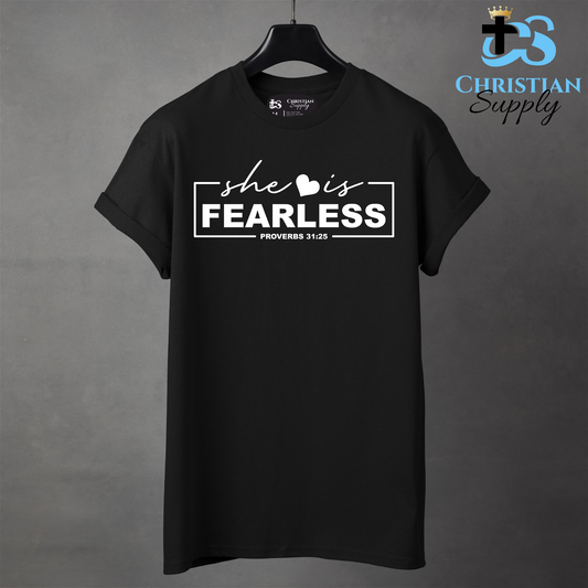 She is Fearless Apparel - Christian Supply