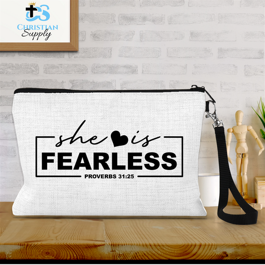 She is Fearless Wristlet - Christian Supply