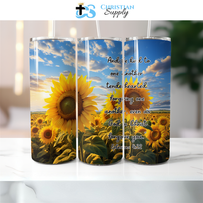 Sunflower Tumbler - Christian Supply