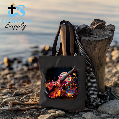 Violin Tote Bag - Christian Supply