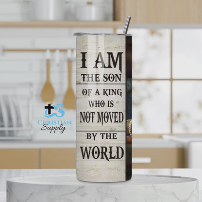 Customized I Am the Son of a King Tumbler