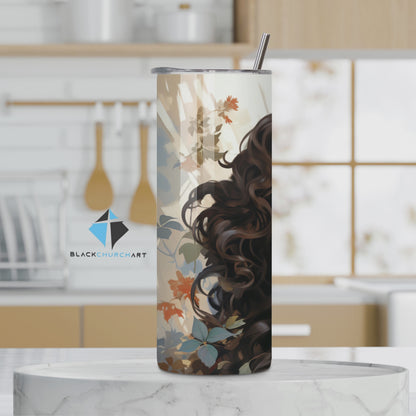 Flower Woman Tumbler