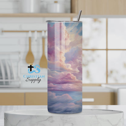 Trust in the Lord Clouds Tumbler