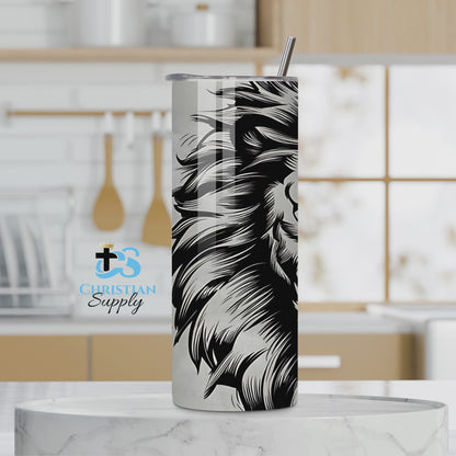 Stand Firm Lion Tumbler