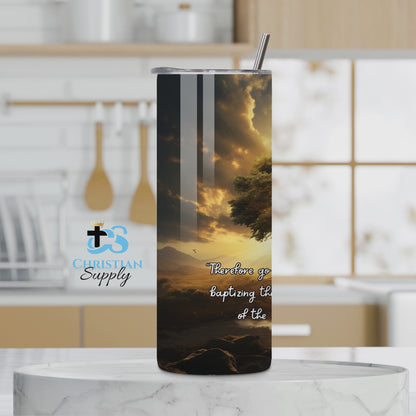 Make Disciples of All Nations Tree of Life Tumbler