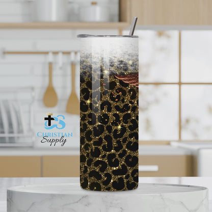 EMS Cheetah Print Tumbler